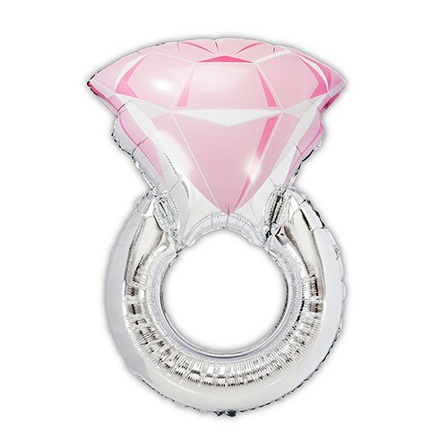 diamond ring foil balloon